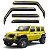 Deejecsun front passenger visor showing precise fit and sleek look