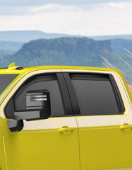 Deejecsun installed on rear door demonstrating rain protection and ventilation