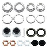 DEEPDREAM front view of two trailer bearing kits showing complete packaging and benefit