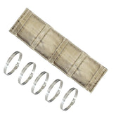 DEGEOBERLIN front packaging showing titanium heat shield and clamps for quick identification
