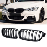 DEKEWEI front view gloss black grilles showing modern facelift benefit