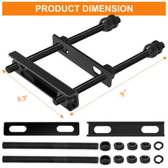 Delmoar side profile with U-shaped groove secures hub and reduces movement