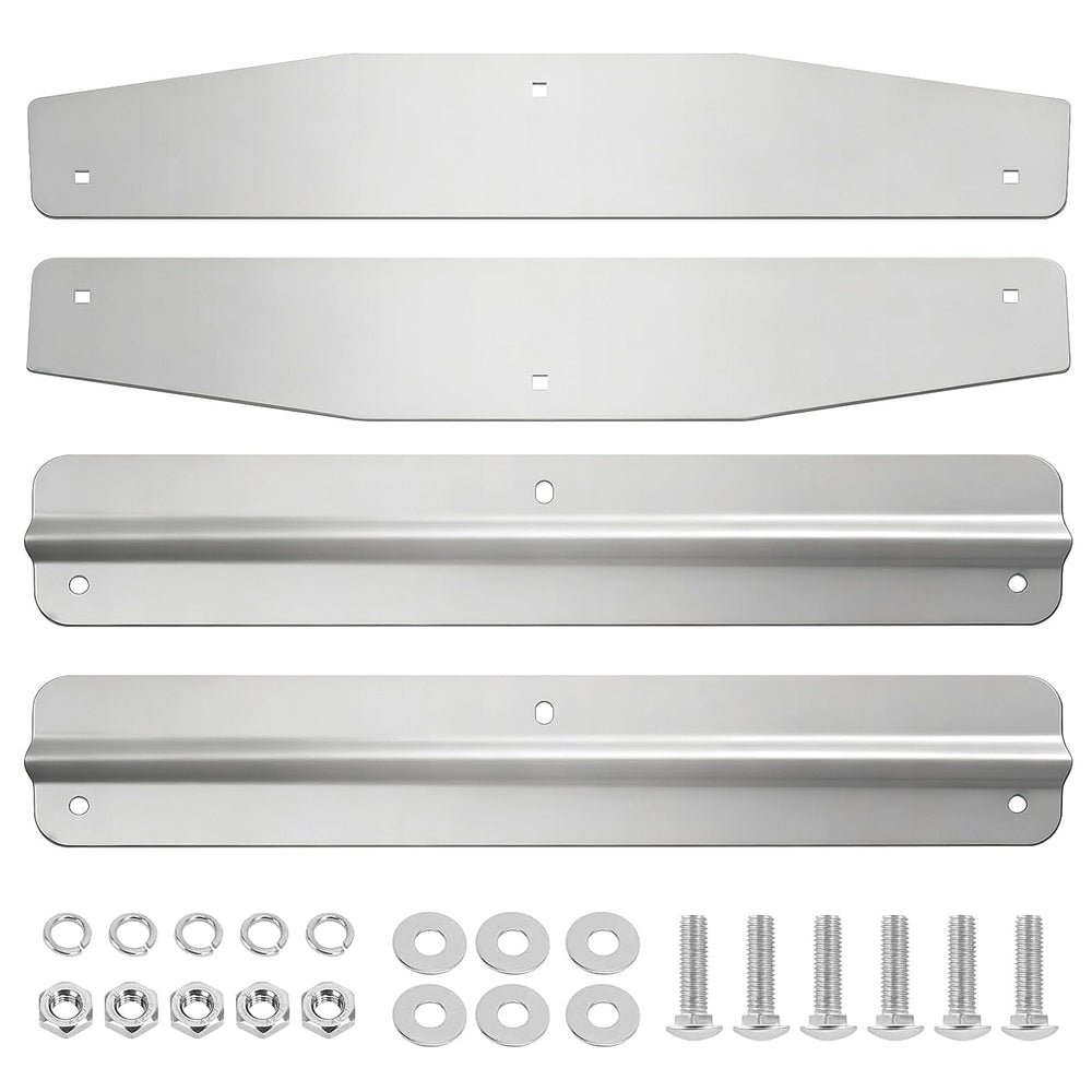 Demimy mirror-finish front plate closeup showing polished look and corrosion resistance benefit