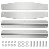 Demimy mirror-finish front plate closeup showing polished look and corrosion resistance benefit