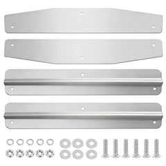 Demimy mirror-finish front plate closeup showing polished look and corrosion resistance benefit