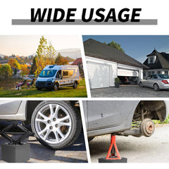 Demreal under tire in use illustrating tire support and reduced shifting benefit