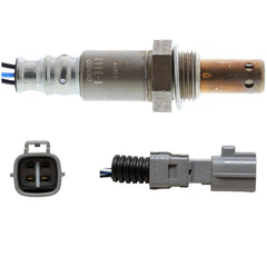 Denso 234-4168 sensor front view showing threaded body and benefits of OEM fit