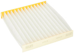 Denso cabin air filter front packaging showing model and clean-fit benefit