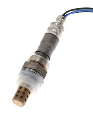 Denso sensor threaded end closeup showing corrosion-resistant finish benefit