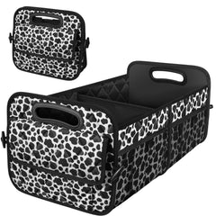 Deosk front view showing overall trunk organizer and sturdy shape for tidy storage
