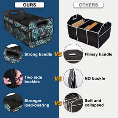 Deosk open interior showing 50L capacity and organized space for items