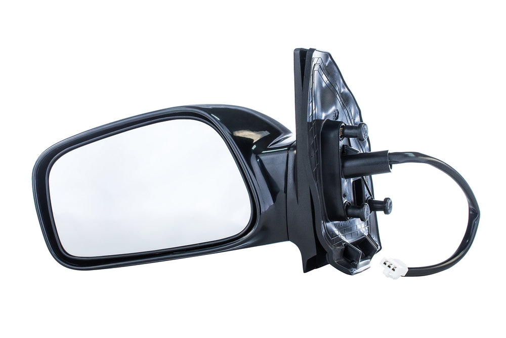 Dependable Direct driver-side mirror front view showing exact Corolla fit
