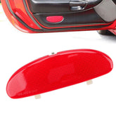 DERI front inner door panel reflector frontal view showing fit and finish