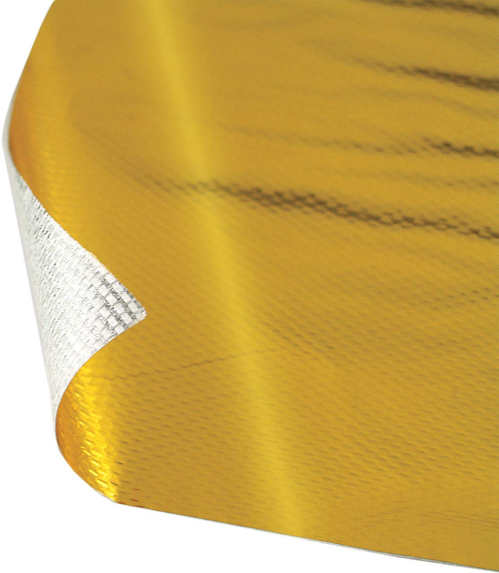 Design Engineering Reflect-A-Gold front panel showing reflective surface and benefit of heat deflection