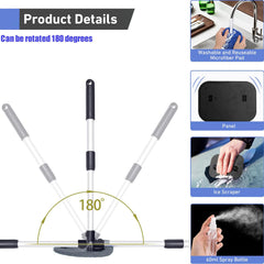 desin in use cleaning inside windshield reducing glare and smudges