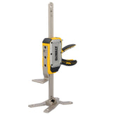 DEWALT front view of construction jack showing overall compact design and quick placement benefit