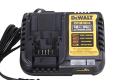 DEWALT closeup of LED indicator with status lights for clear diagnostics