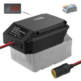DEWDYS front view showing cigarette lighter plug and rugged housing for easy vehicle power