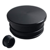 DEWHEL front view billet resonator plug shows clean fit and durable finish