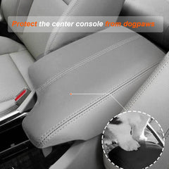 DEYTOP close-up of PU leather texture demonstrating soft comfortable surface