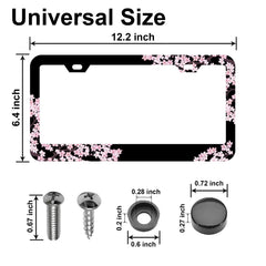 DGDRHZ close-up of screen-printed cherry blossoms highlighting fine detail and color