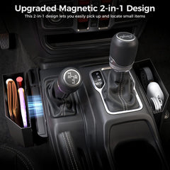 DIAMOOKY close-up of magnetic edge demonstrating secure hold and easy removal