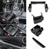 DIAMOOKY front console overview showing neat storage and improved access