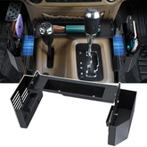 DIAMOOKY front console view showing neat organized compartments and immediate access