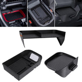 DIAMOOKY front view of console insert showing tidy compartments and quick access