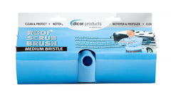 Dicor bristle close-up highlighting medium bristles for effective lift