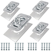 Digank recessed D ring front-installed view showing flush mount and secure anchoring benefit