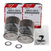 DIINGO bundle front view showing oil filters and gaskets, ensures correct parts