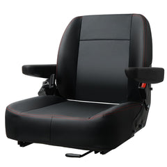DIKSEAT front view mounted on base showing robust frame and comfort