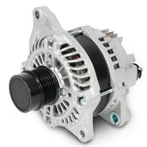 Dilomber alternator front view showing mounting points and improved fit