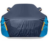 DINGHAO front view on sedan showing full coverage and protection