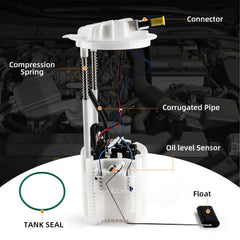DIRBOERF top label and assembly layout for easy identification and correct install