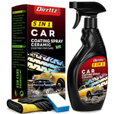 Dirrttz bottle front packaging showing label and size, highlights quick shine