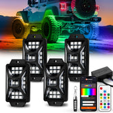 DITRIO front-facing pod showing five-sided LEDs for brighter underglow