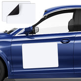DIYMAG front view of 24x17 car magnet showing blank printable surface and benefit of branding