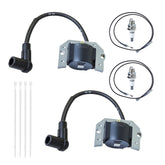DKIIGAME front package of ignition coil kit showing contents and fitment benefit