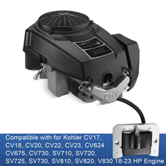 DKIIGAME ignition coil side profile highlighting compact size benefit