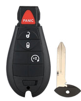 DLGHPO front view of fobik key showing buttons and logo for easy replacement