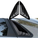 DLOVEG louvers front packaging showing two-piece set and tape benefit of ready-to-install