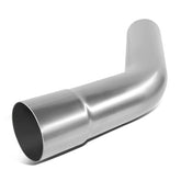 DNA MOTORING front view of 45° bend showing clean mandrel radius and fitment benefit