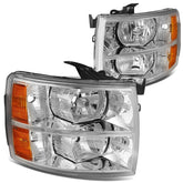 DNA MOTORING front view chrome amber headlights showing refreshed appearance