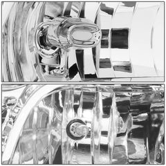DNA MOTORING lens close-up highlighting polycarbonate clarity and scratch resistance benefit