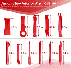 Doaho nylon pry tools closeup highlighting smooth edges to protect paint