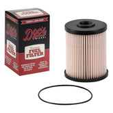 Doc's Diesel front view of Ram 5.9L fuel filter showing durable housing benefit