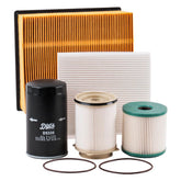 Doc's Diesel kit front view showing all included filters for easy service