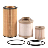Doc's Auto Parts fuel water separator front view showing correct fit and easy replacement